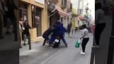Bystanders vs. robbers (Spain)