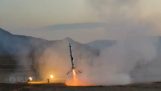 Aterrizando un pequeño cohete como en SpaceX