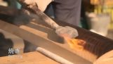 Beautifying wood with fire