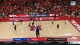 Volleyballkamp i overdrive