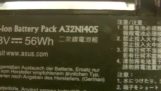 A32N1405 incluye batería original Asus