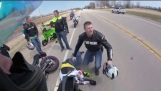 Motorcycle vs. Dog