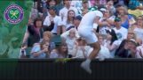Nadal Wimbledon 2018 de Del Potro karşı halkın yaptığı yarışı biter