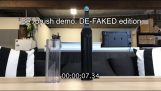 battery-free toothbrush faked a demonstration video