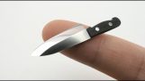 De scherpste miniatuur mes in de wereld