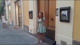Um cantor de rua ópera