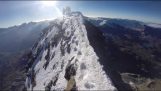 Átkelés a Matterhorn elmozdulási