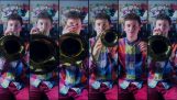 “África” jugado en seis trompetas