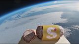 The first salami sent to space