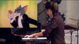 Tan yannie realiza con maestría el concierto del gato – Tom y Jerry