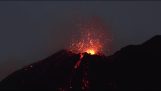 Etna erupting (Italy)