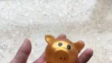 Rubber slime pig toy