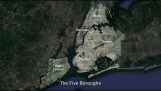 Growth of New York from 1609 to present