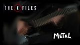 X-Files Metallabdeckung