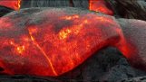 Ett förskott på pahoehoe lava