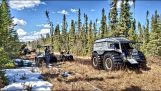 Trail clearing mission with off road vehicles