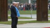 Angela Merkel lider av rystelser for tredje gang