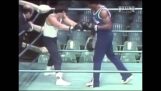 Sylvester Stallone ซ้อมท่าเต้นของการต่อสู้ในร็อคกี้ 1 (1976)