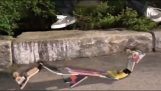 Unusual skateboard tricks
