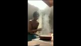 Man Starts Fire While Trying to Cook Tater Tots