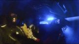Audi RS4 полиции Погоня в Швеции