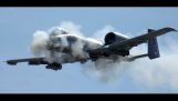A-10 aviões do Thunderbolt vai “Brrrrrrrrrt”