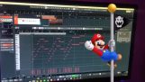 When you accelerate a Mario sound