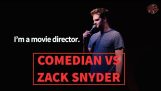 Un comedian face haz de un anumit Zach în audiență