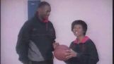 Michael Jordans mor kan dunk