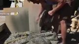 Making a sink out of a stone