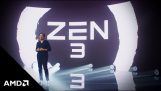 Stolní procesory AMD Ryzen ZEN 3 – Živá prezentace / oznámení