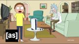 Rick and Morty PlayStation 5 ad