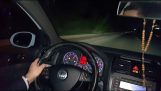 Accident de Golf GTI la viteză mare