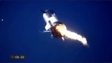 Starship SN9 flight and crash