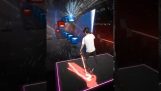 Dadadadada but faster (a virtual reality video game)