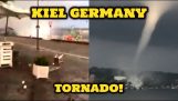 Tornado in Kiel, Duitsland