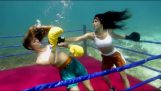 Новый вид спорта: подводный бокс
