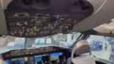 Sit at the controls of a B787