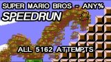 Super Mario Bros: На “темна сторона” Speedrun