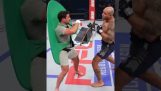 Luta de MMA durante uma videoconferência
