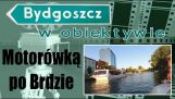 Motorovým člnom po rieke Brda z ostrova Młyńska do Brdyujście