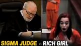 Dommer vs rig pige