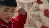 Шаолин Кунг Фу обучение: шоу, заснето от сателит