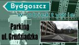 Ny og helt tom etageparkering i Bydgoszcz.