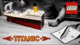 Timelapse içinde yerleşik Lego Titanic