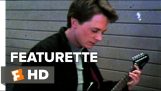 Michael J Fox tocando la guitarra detrás de escena de “Regreso al futuro” (1985)