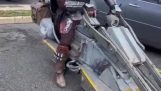 Star Wars motorcycle costume