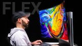The bending monitor – LG OLED Flex
