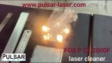 So this is a real color-eater : PULSAR Laser cleaning