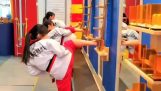 Škola Taekwondo v Južnej Kórei